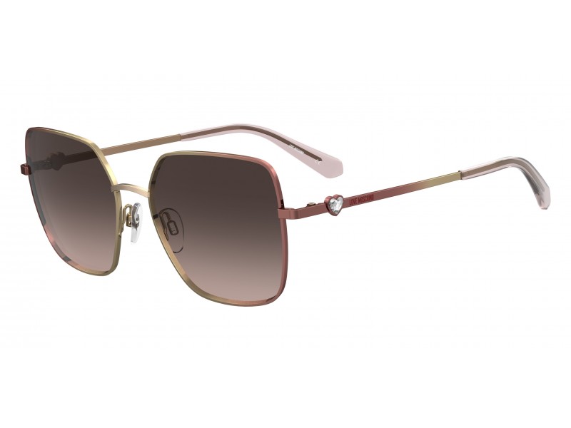 SUNGLASSES LOVE MOSCHINO WOMEN MOL075-S-S45 (Lens/Bridge/Temple) 56/17/140 mm)