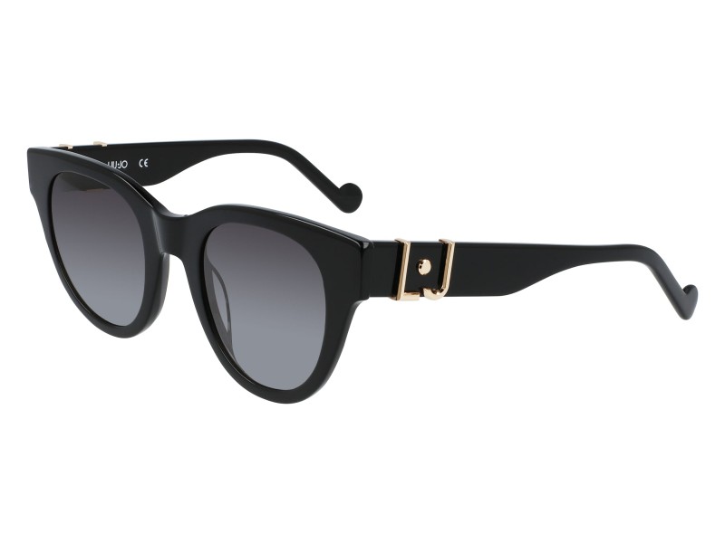 SUNGLASSES LIUJO WOMEN LJ747S-001 (Lens/Bridge/Temple) 49/23/140 mm)