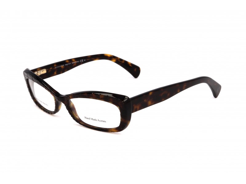 GLASSES ALEXANDER MCQUEEN WOMAN AMQ4203086 (Lens/Bridge/Temple) 52/15/140 mm)
