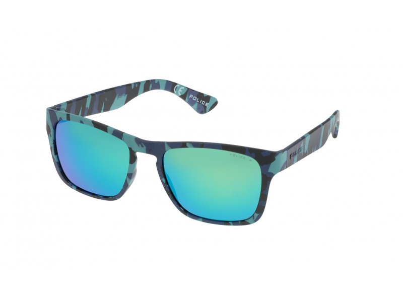 SUNGLASSES POLICE UNISEX S198854GE1V (Lens/Bridge/Temple) 54/18/140 mm)