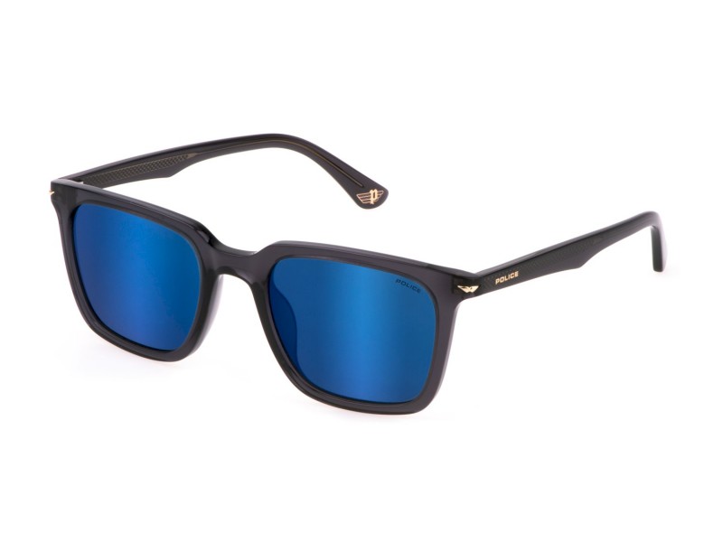SUNGLASSES POLICE MAN SPLL80-54705B (Lens/Bridge/Temple) 54/21/145 mm)