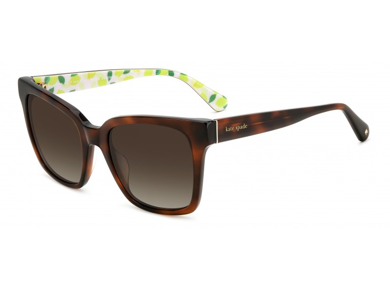 SUNGLASSES KATE SPADE WOMEN HARLOWGS086F5 (Lens/Bridge/Temple) 55/17/140 mm)