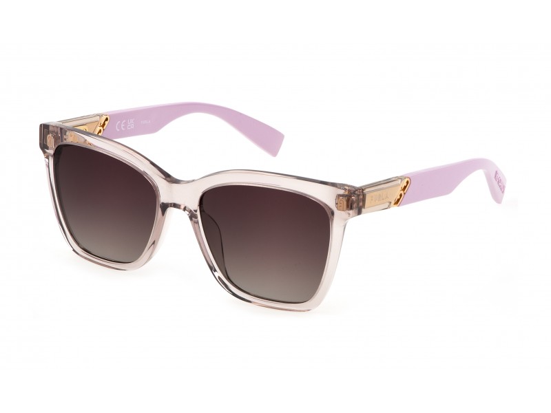 SUNGLASSES FURLA WOMEN SFU688-5407T1 (Lens/Bridge/Temple) 54/17/140 mm)