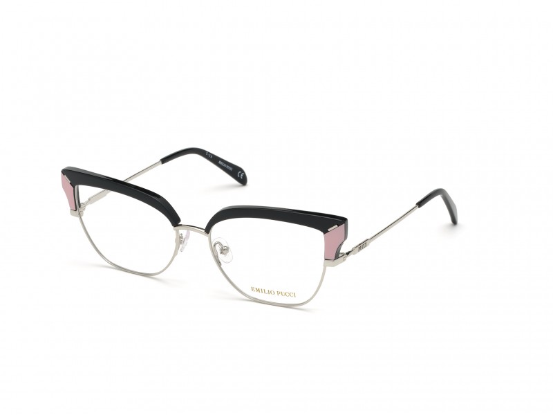 GLASSES EMILIO PUCCI WOMEN EP5147-55005 (Lens/Bridge/Temple) 55/17/140 mm)