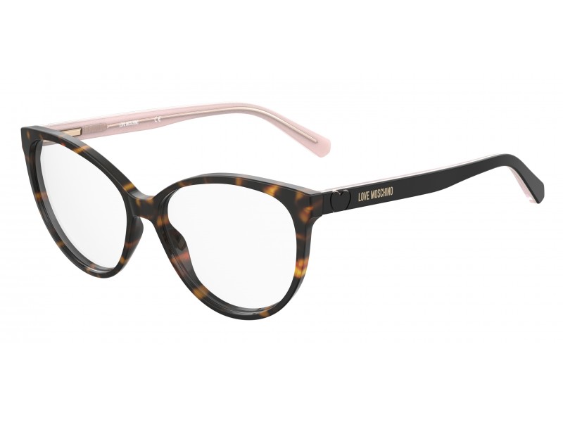 GLASSES LOVE MOSCHINO WOMEN MOL591-086 (Lens/Bridge/Temple) 57/14/140 mm)