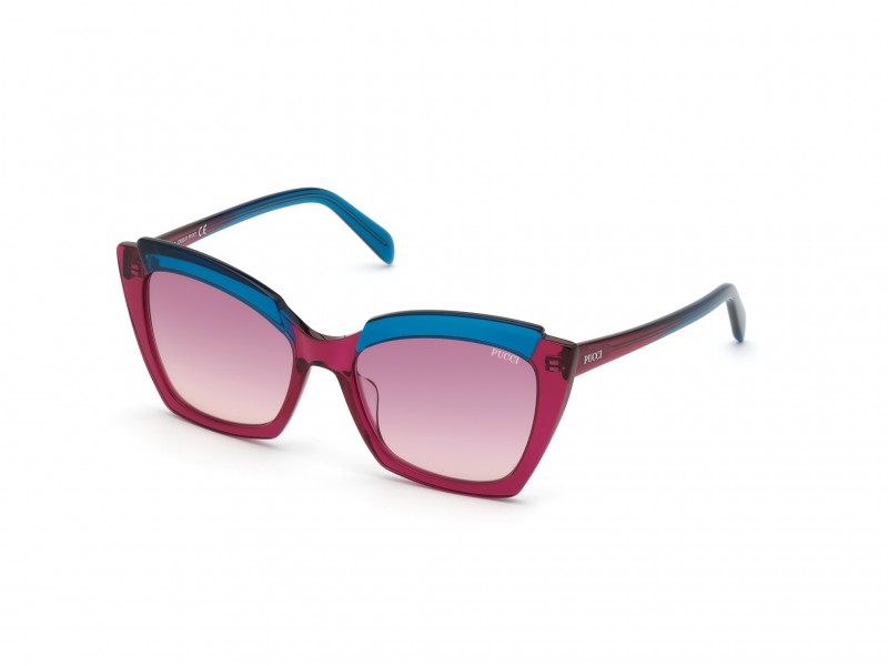 SUNGLASSES EMILIO PUCCI WOMEN EP0145-5677Z (Lens/Bridge/Temple) 56/18/140 mm)