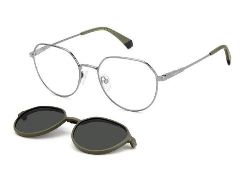 SUNGLASSES POLAROID UNISEX PLD6204CSSMFF (Lens/Bridge/Temple) 54/18/140 mm)