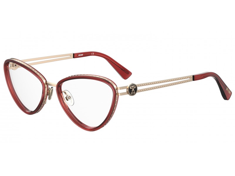 GLASSES MOSCHINO WOMEN MOS585-LHF (Lens/Bridge/Temple) 54/17/135 mm)