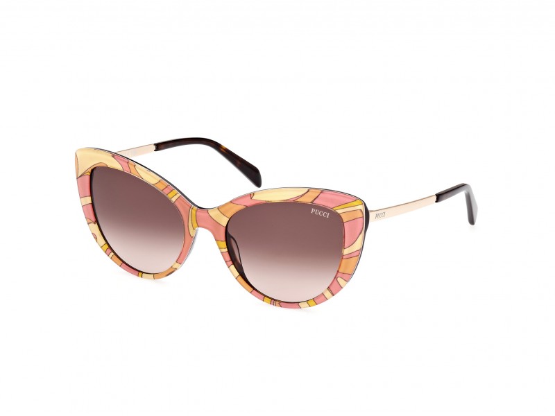 SUNGLASSES EMILIO PUCCI WOMEN EP0191-5674F (Lens/Bridge/Temple) 56/20/140 mm)