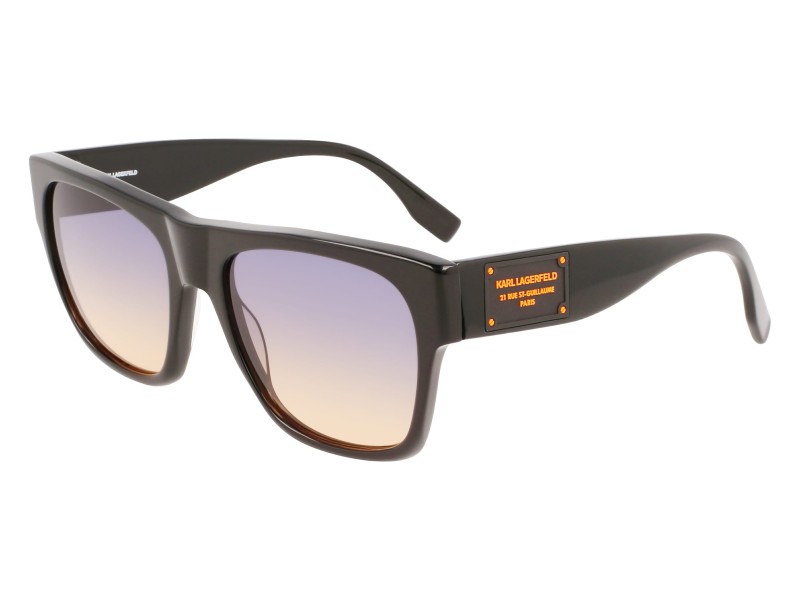 SUNGLASSES KARL LAGERFELD UNISEX KL6074S-001 (Lens/Bridge/Temple) 55/18/140 mm)