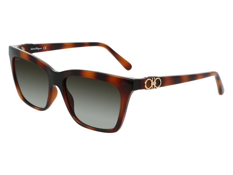 SUNGLASSES FERRAGAMO WOMEN SF1027S-214 (Lens/Bridge/Temple) 55/16/140 mm)