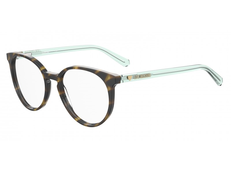 GLASSES LOVE MOSCHINO WOMEN MOL565-086 (Lens/Bridge/Temple) 52/18/140 mm)