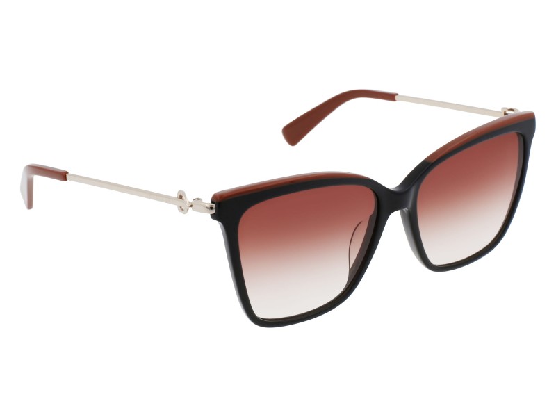 SUNGLASSES LONGCHAMP WOMAN LO683S-001 (Lens/Bridge/Temple) 56/15/140 mm)