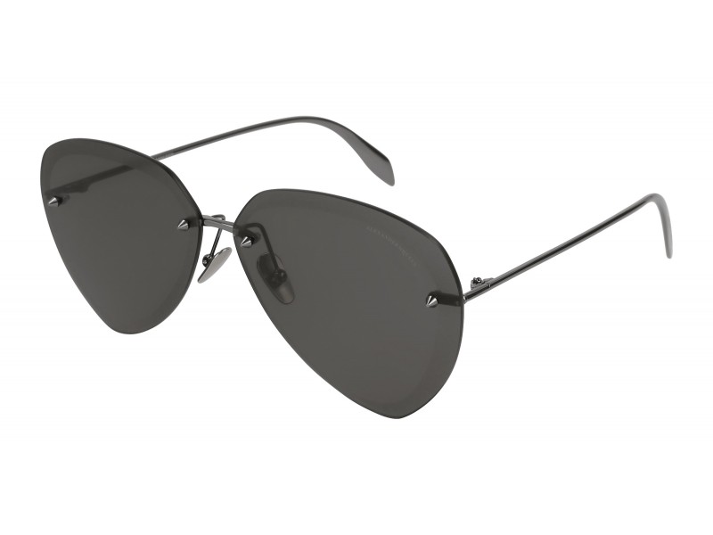 SUNGLASSES ALEXANDER MCQUEEN MAN AM0120S-001 (Lens/Bridge/Temple) 64/145/10 mm)