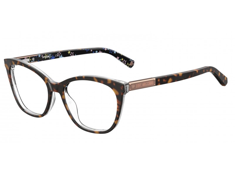 GLASSES LOVE MOSCHINO WOMEN MOL563-086 (Lens/Bridge/Temple) 52/17/140 mm)