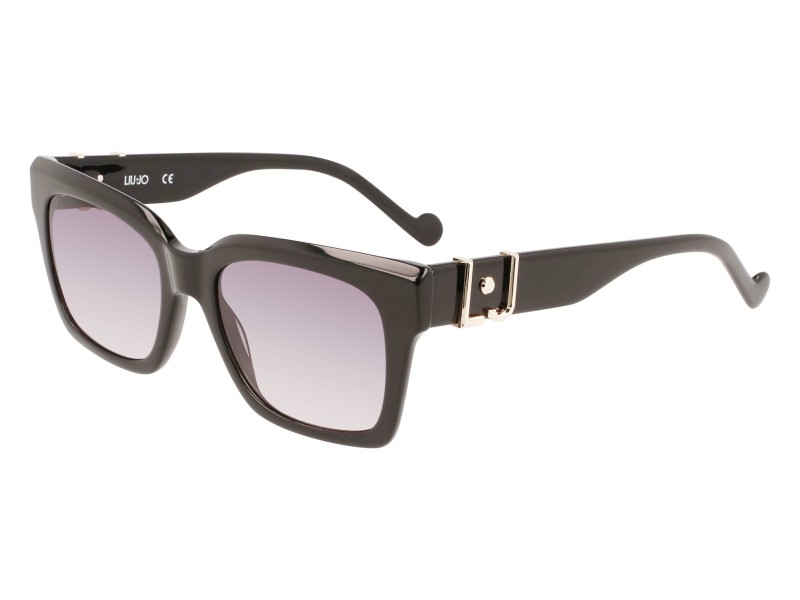 SUNGLASSES LIUJO WOMEN LJ759S-001 (Lens/Bridge/Temple) 52/19/140 mm)