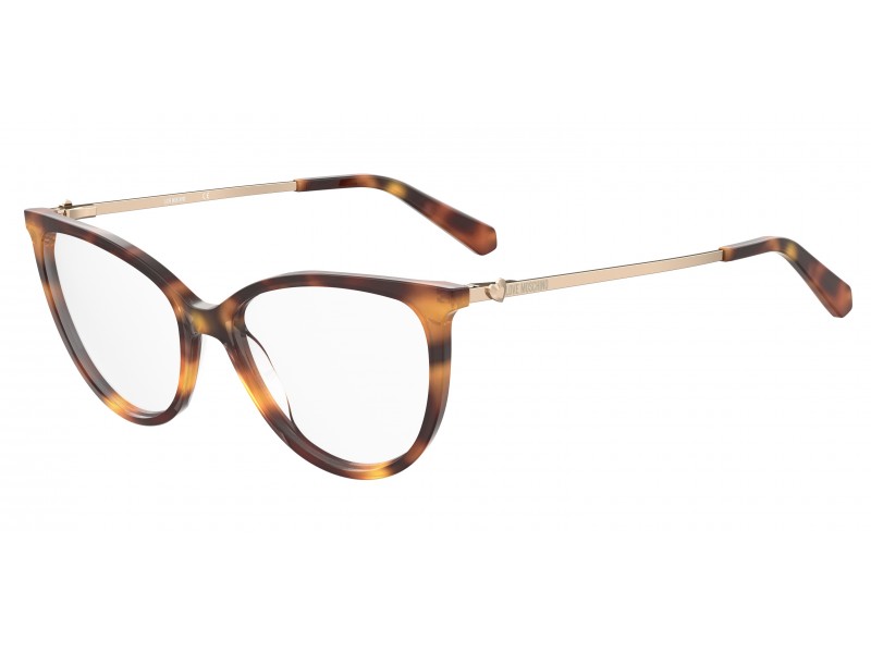 GLASSES LOVE MOSCHINO WOMEN MOL588-05L (Lens/Bridge/Temple) 54/16/140 mm)