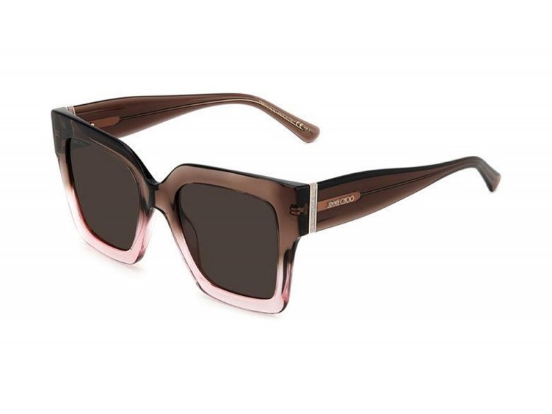 SUNGLASSES JIMMY CHOO WOMEN EDNA-S-08M (Lens/Bridge/Temple) 52/22/145 mm)