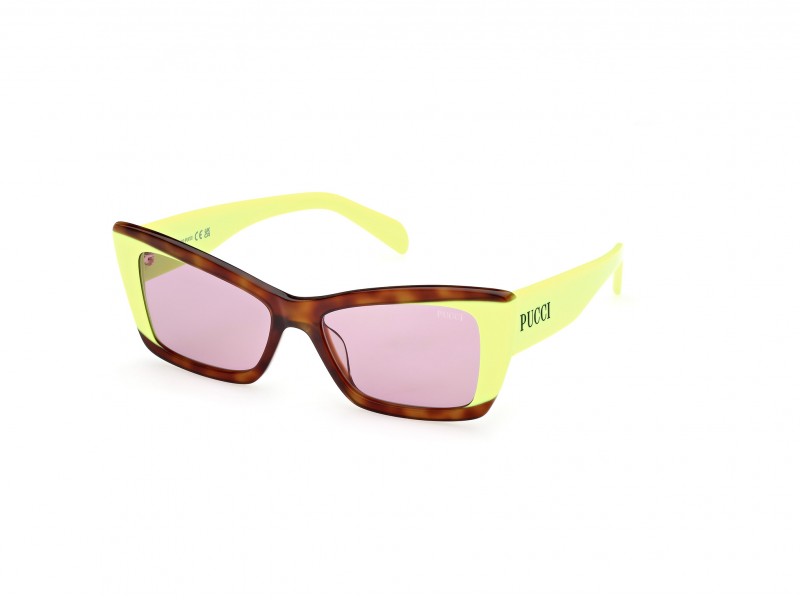 SUNGLASSES PUCCI WOMEN EP0205-5453Y (Lens/Bridge/Temple) 54/16/140 mm)