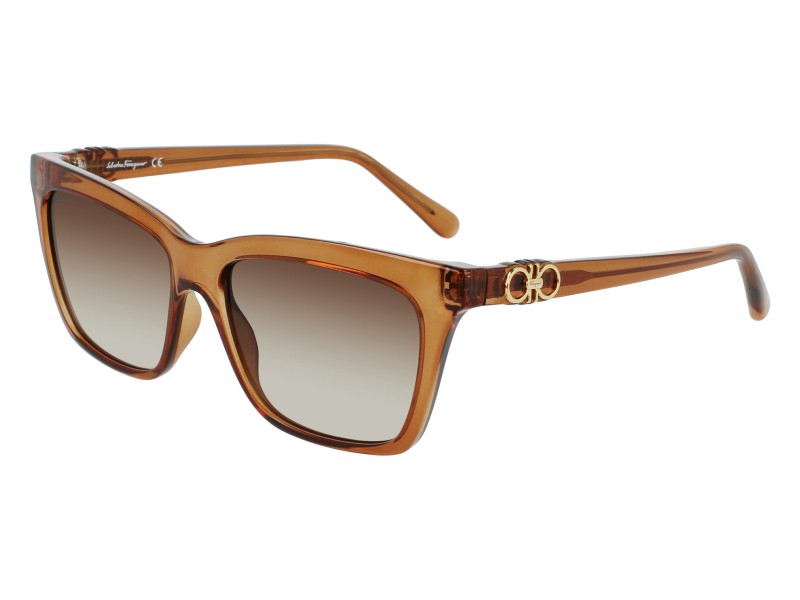 SUNGLASSES FERRAGAMO WOMEN SF1027S-210 (Lens/Bridge/Temple) 55/16/140 mm)