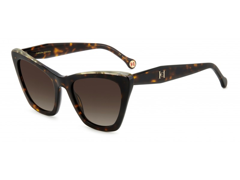 SUNGLASSES CAROLINA HERRERA WOMEN HER0129SC9K (Lens/Bridge/Temple) 55/21/145 mm)