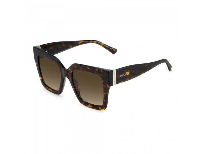 SUNGLASSES JIMMY CHOO WOMEN EDNA-S-086-HA (Lens/Bridge/Temple) 52/22/145 mm)