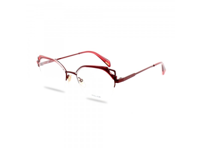 GLASSES POLICE WOMAN VPLA0408E6 (Lens/Bridge/Temple) 52/18/140 mm)