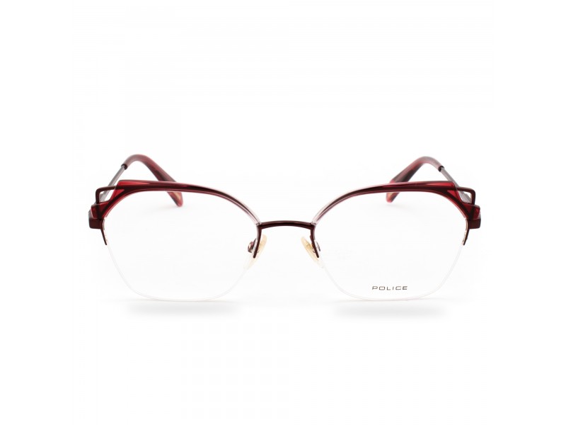 GLASSES POLICE WOMAN VPLA0408E6 (Lens/Bridge/Temple) 52/18/140 mm)