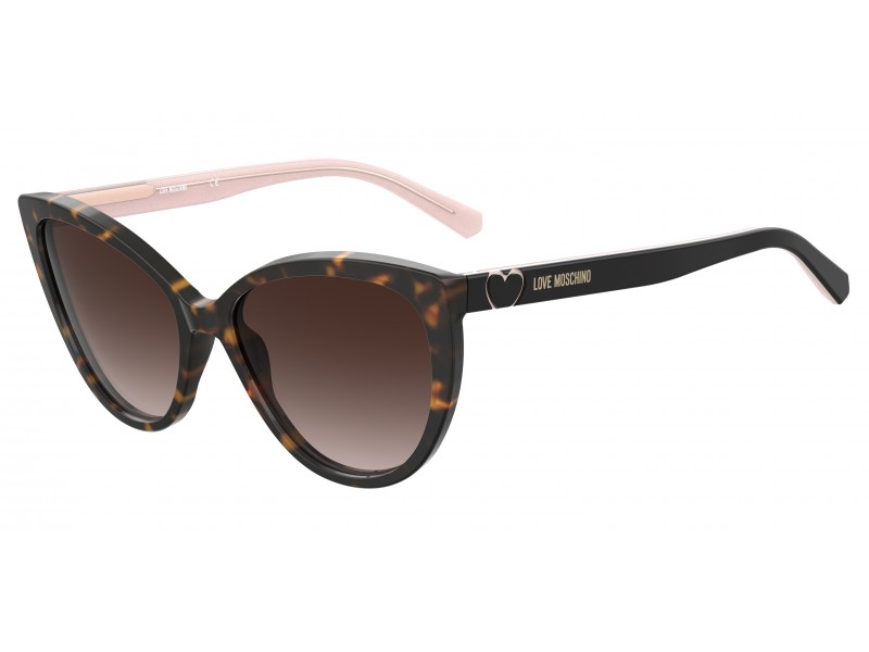 SUNGLASSES LOVE MOSCHINO WOMEN MOL043S086F7H (Lens/Bridge/Temple) 57/17/140 mm)