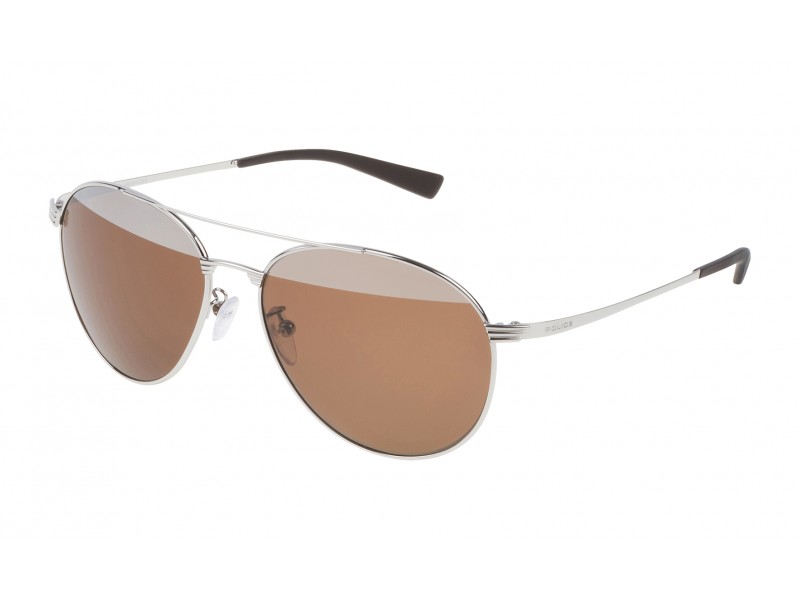 SUNGLASSES POLICE UNISEX S8953V57579X (Lens/Bridge/Temple) 57/15/145 mm)