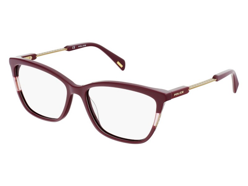 GLASSES POLICE WOMEN VPLC28-5507E4 (Lens/Bridge/Temple) 55/15/140 mm)