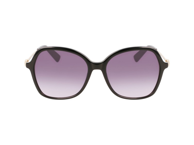 SUNGLASSES LONGCHAMP WOMEN LO705S-001 (Lens/Bridge/Temple) 57/17/140 mm)