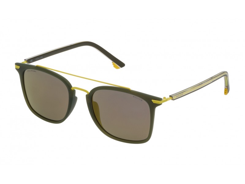 SUNGLASSES POLICE UNISEX SPL58354736G (Lens/Bridge/Temple) 54/21/145 mm)