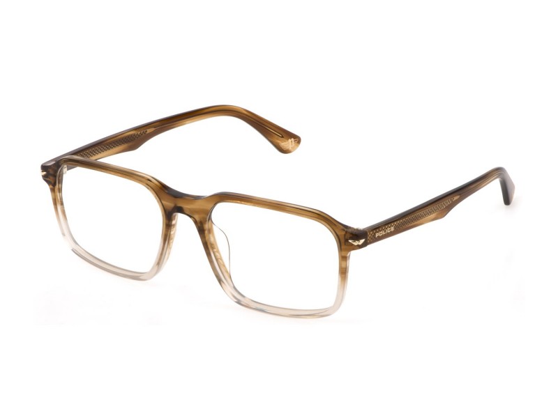 GLASSES POLICE MAN VPLG74-530918 (Lens/Bridge/Temple) 53/17/145 mm)