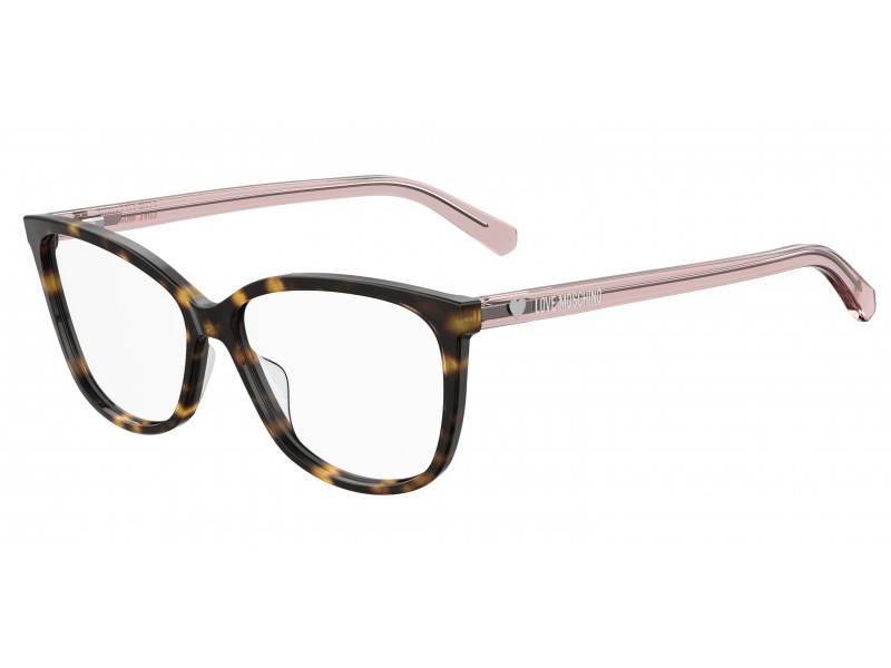 GLASSES LOVE MOSCHINO WOMEN MOL546-086 (Lens/Bridge/Temple) 57/14/140 mm)