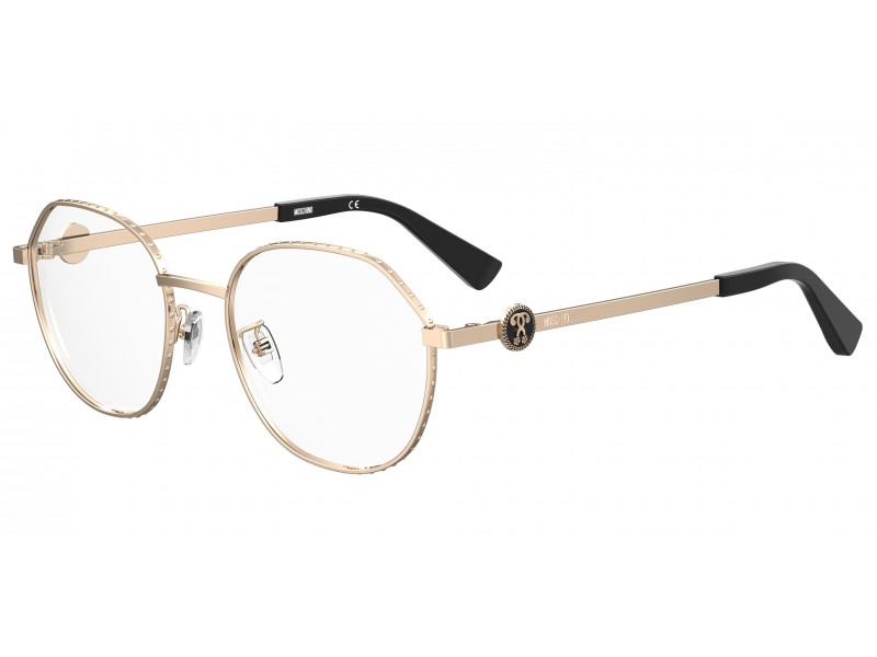 GLASSES MOSCHINO WOMEN MOS586-000 (Lens/Bridge/Temple) 52/18/140 mm)