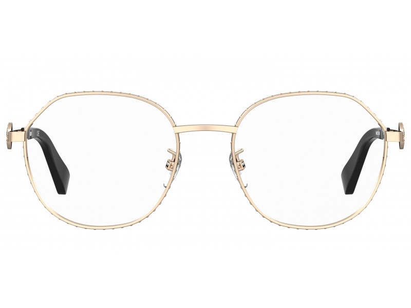 GLASSES MOSCHINO WOMEN MOS586-000 (Lens/Bridge/Temple) 52/18/140 mm)