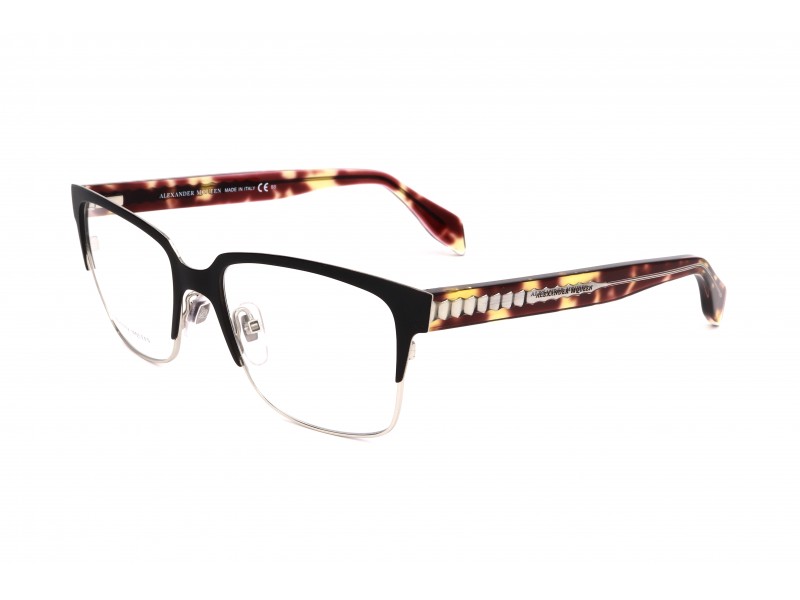 GLASSES ALEXANDER MCQUEEN WOMAN AMQ42578SM (Lens/Bridge/Temple) 53/17/140 mm)