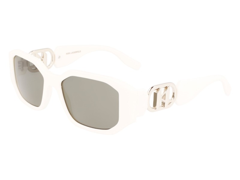 SUNGLASSES KARL LAGERFELD WOMEN KL6085S-105 (Lens/Bridge/Temple) 55/18/140 mm)