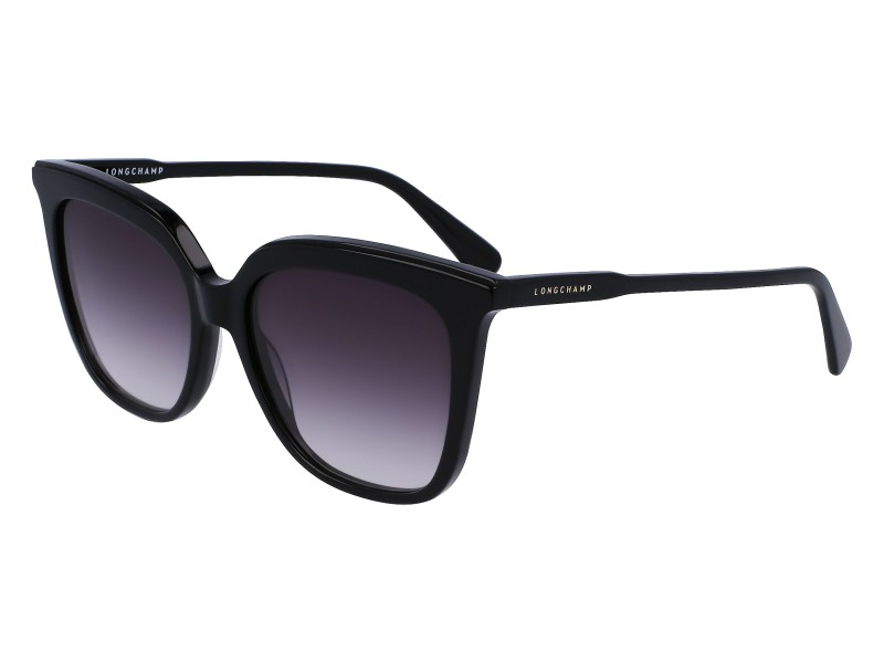 SUNGLASSES LONGCHAMP WOMEN LO728S-001 (Lens/Bridge/Temple) 53/16/140 mm)