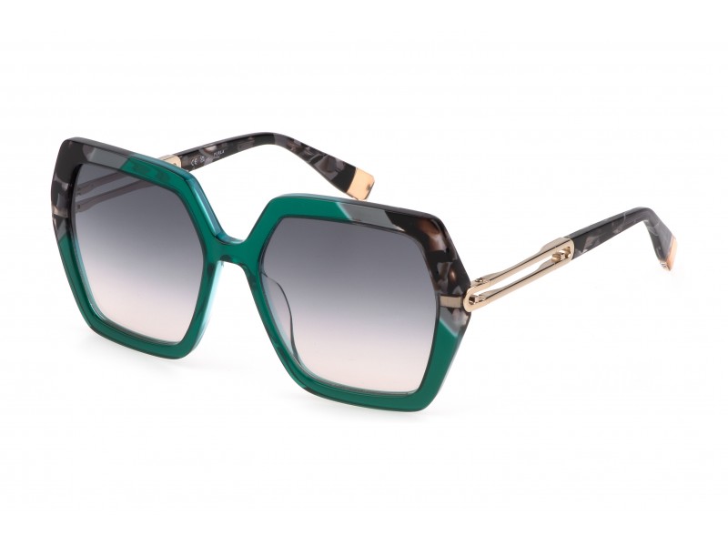 SUNGLASSES FURLA WOMEN SFU684-560Z48 (Lens/Bridge/Temple) 56/17/135 mm)