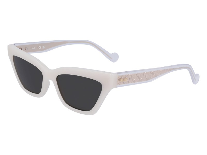 SUNGLASSES LIUJO WOMEN LJ781S-102 (Lens/Bridge/Temple) 55/16/140 mm)