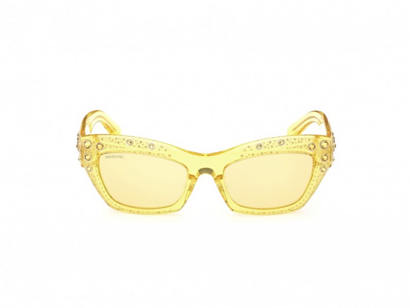 SUNGLASSES SWAROVSKI WOMEN SK0380-5539J (Lens/Bridge/Temple) 55/20/135 mm)