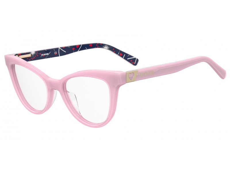 GLASSES LOVE MOSCHINO WOMEN MOL576-35J (Lens/Bridge/Temple) 51/18/140 mm)