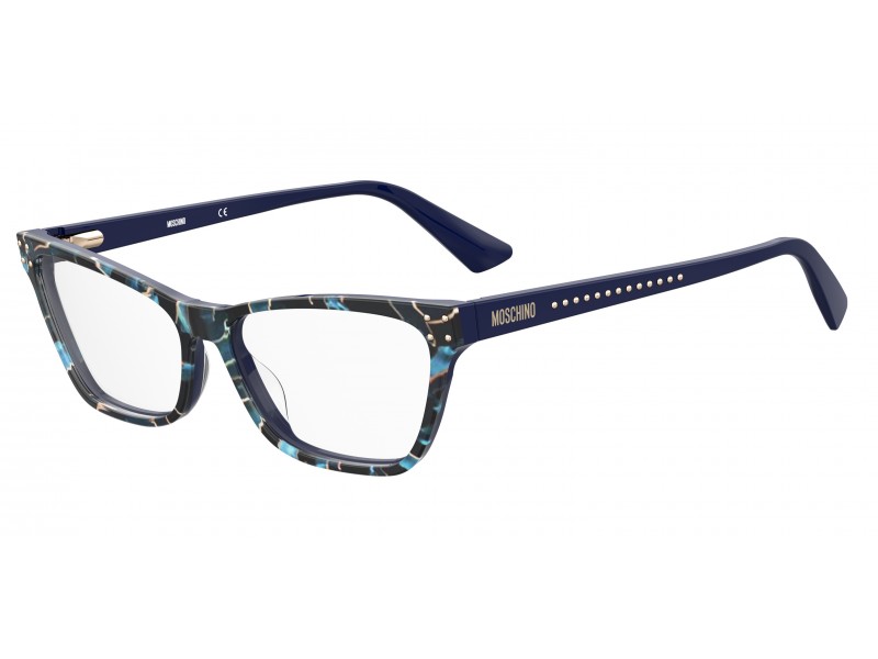 GLASSES MOSCHINO WOMEN MOS581-EDC (Lens/Bridge/Temple) 55/14/140 mm)