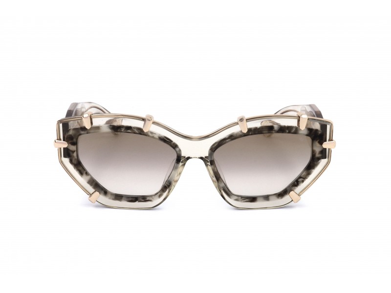 SUNGLASSES PHILIPP PLEIN WOMEN SPP099V-7T1G (Lens/Bridge/Temple) 55/18/140 mm)
