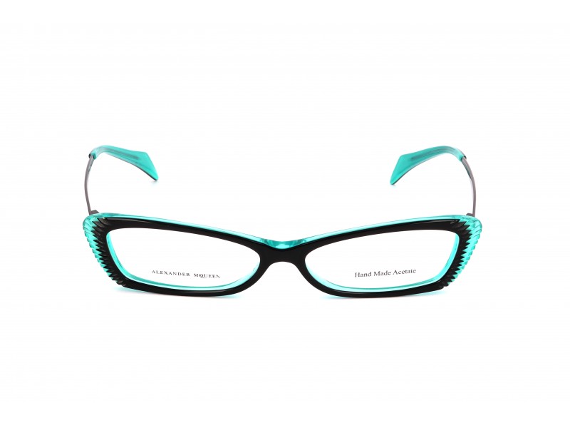 GLASSES ALEXANDER MCQUEEN WOMAN AMQ4163R2K (Lens/Bridge/Temple) 52/14/145 mm)