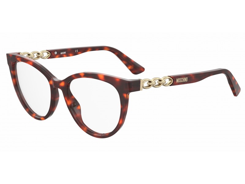 GLASSES MOSCHINO WOMEN MOS599-086 (Lens/Bridge/Temple) 52/16/140 mm)