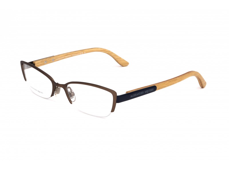 GLASSES ALEXANDER MCQUEEN WOMAN AMQ4183WCU (Lens/Bridge/Temple) 53/18/135 mm)