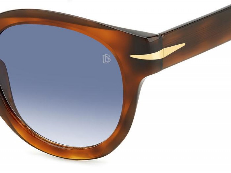 DAVID BECKHAM Men Sunglasses DB7041/SFLAT/WR908/49